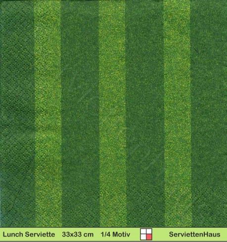 Fußball I Love Gras - 1 Lunch Serviette